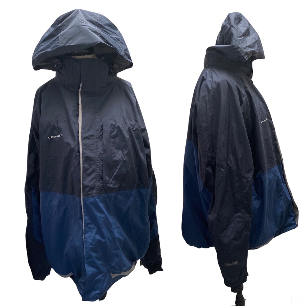 Columbia Convert Velocity Insulated Hooded Winter  Jacket size XXL